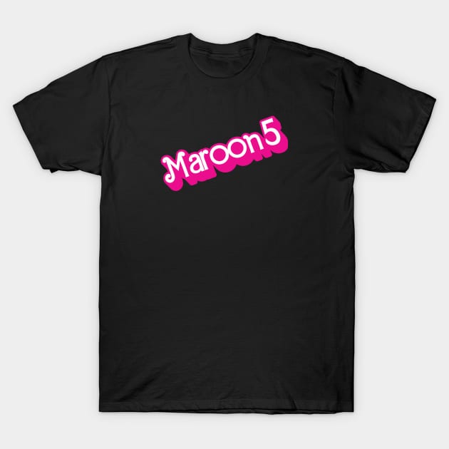 Maroon 5 x Barbie T-Shirt by 414graphics